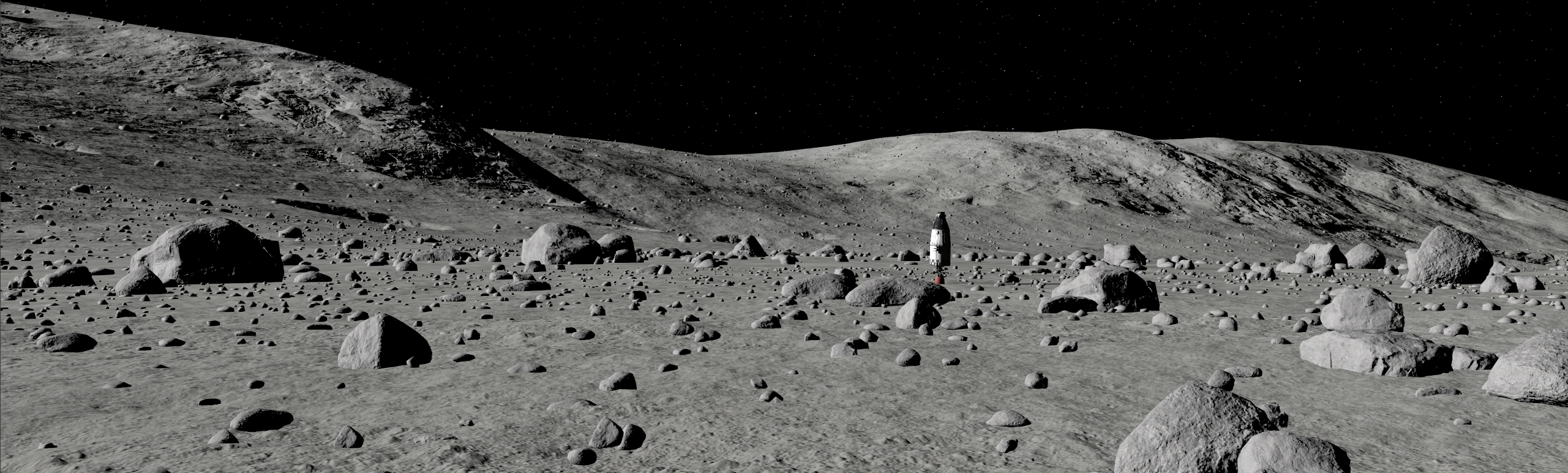 Putting Rocks on The Moon